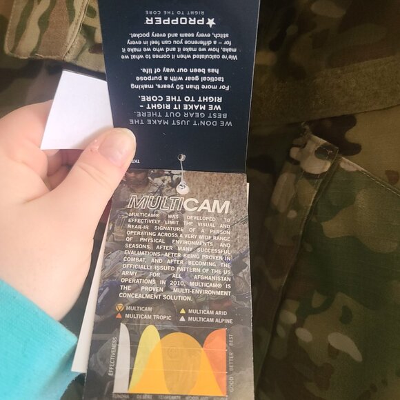 Propper Coat/Utility Army Combat Uniform Full Zip NWT - Picture 6 of 12